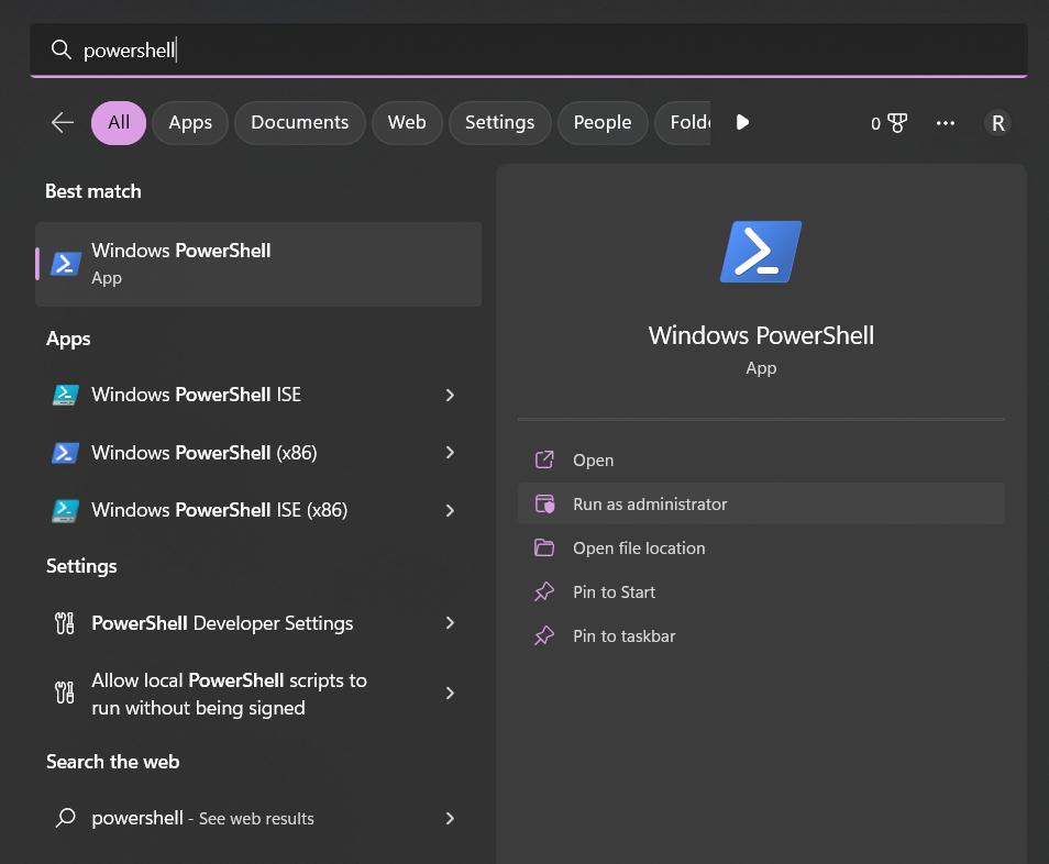 Windows PowerShell