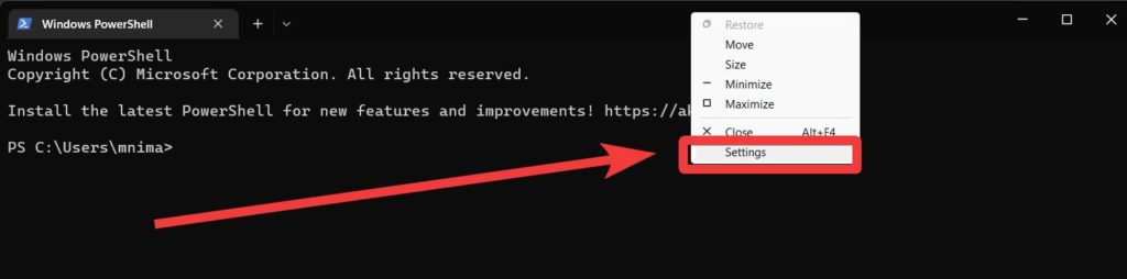 Windows Powershell
