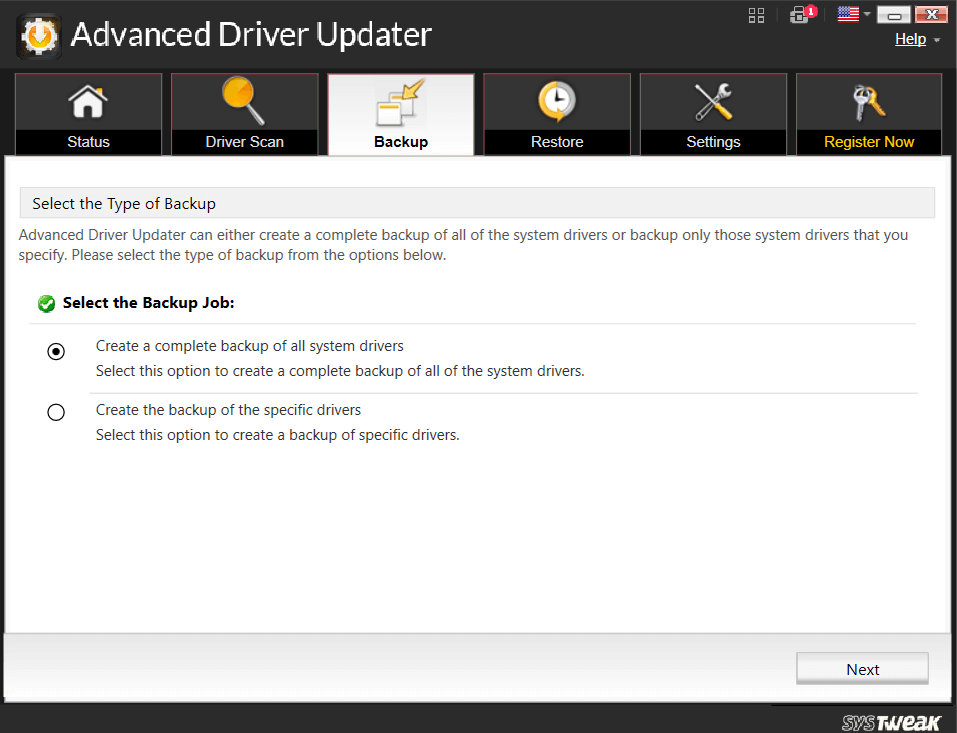 backup drivers before updating