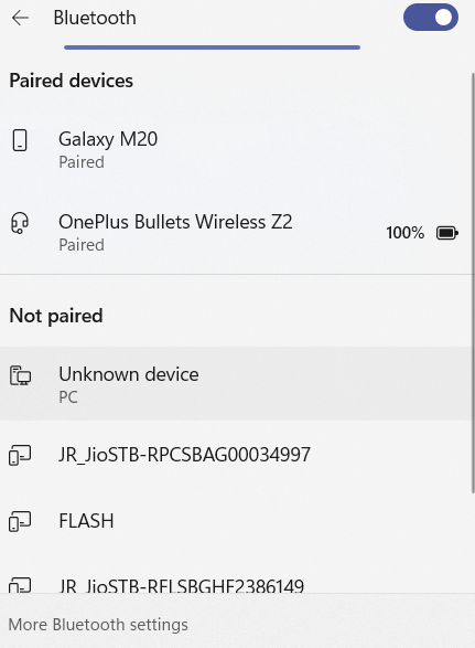 bluetooth devices