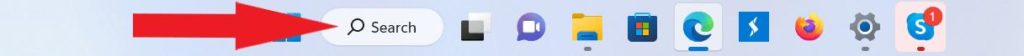windows taskbar