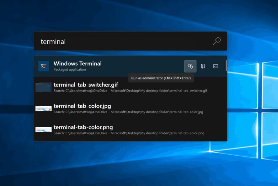 windows terminal