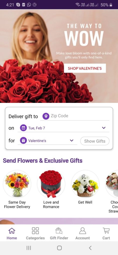 1800 flowers app