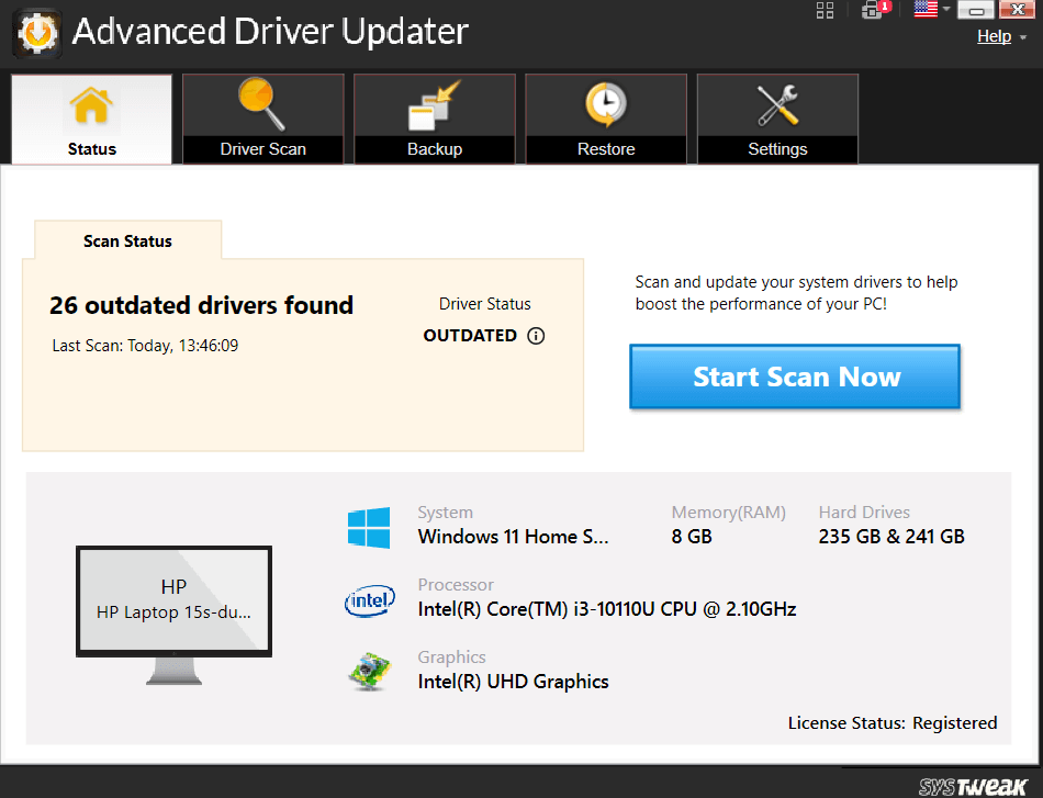 Advanced Driver Updater