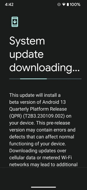 Android 13 Beta 3