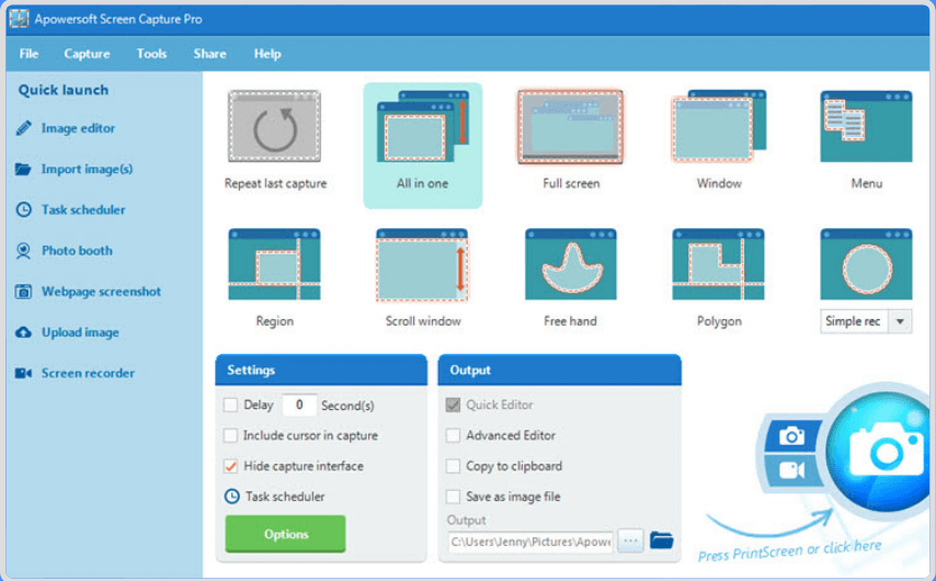 Apowersoft Screen Capture