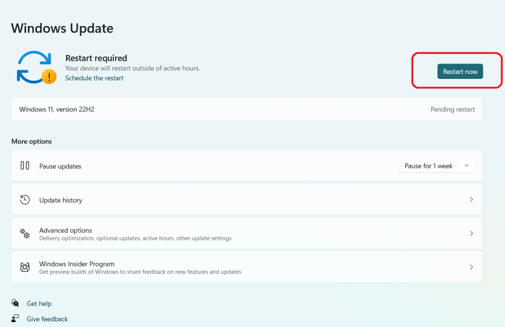 Check For Windows Updates