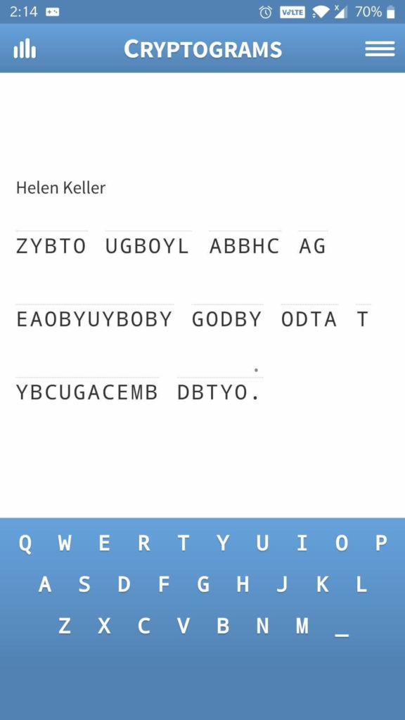 Cryptogram
