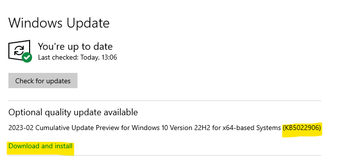 Download & Install