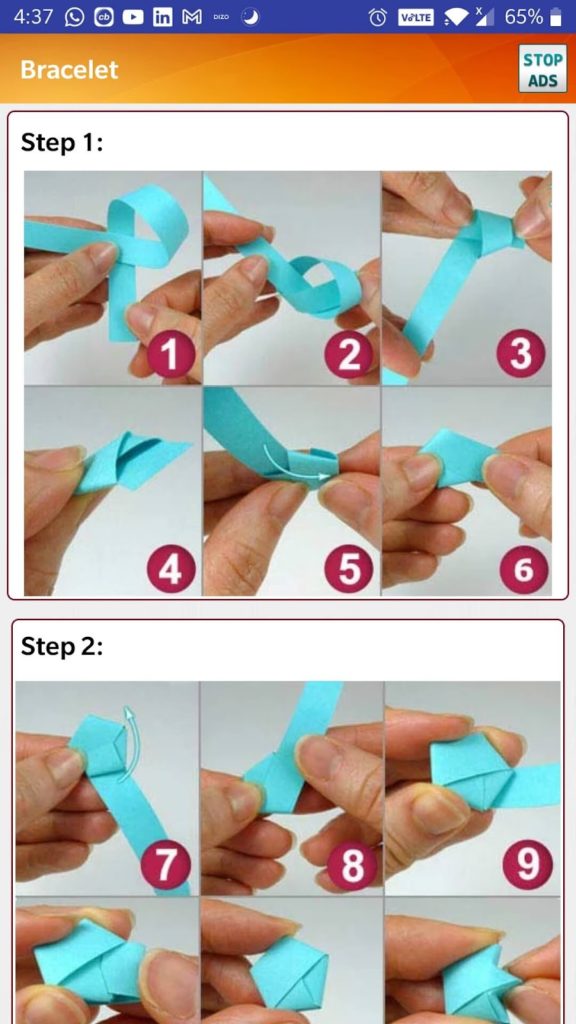Android Origami app