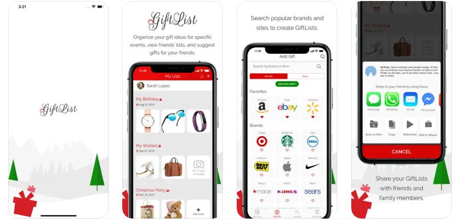 GiftList app