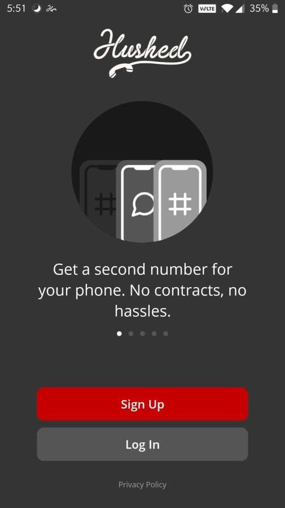 Hushed