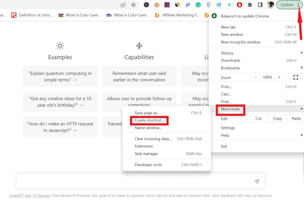 Install chatGPT in windows
