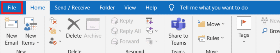 Microsoft Outlook app