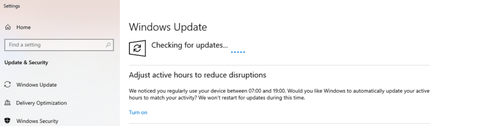 Reboot your PC