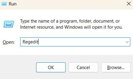 Regedit