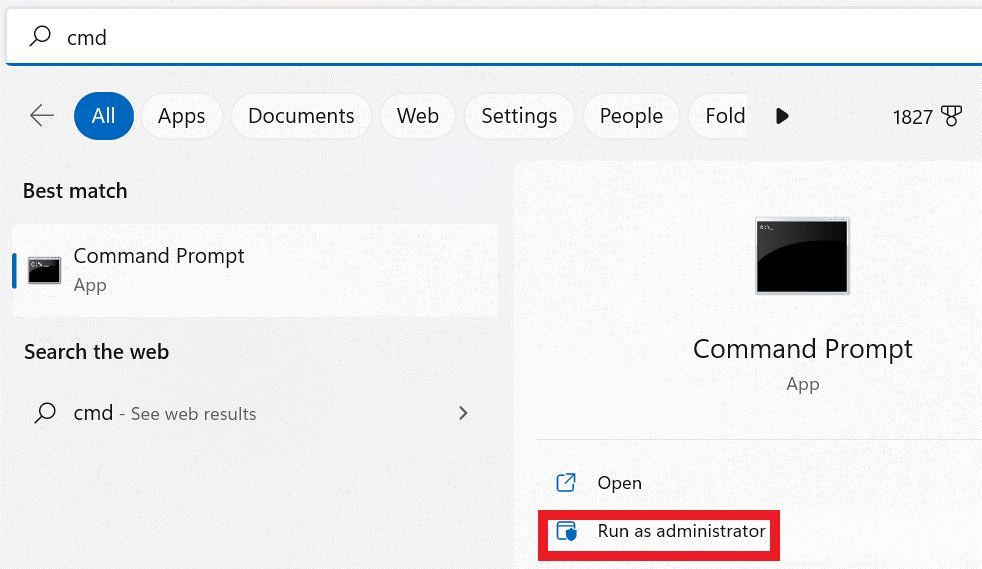 Run as administrator