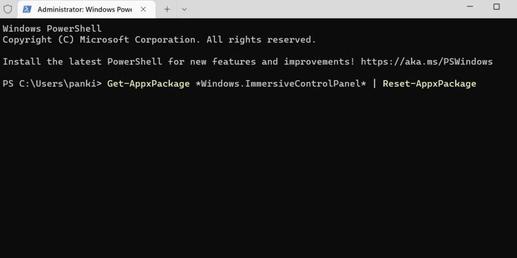 Windows Power shell