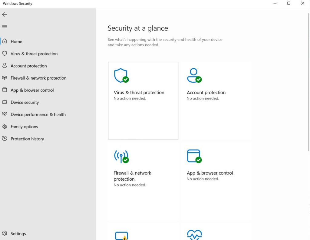 Windows Security