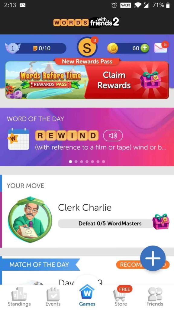 Words with Friends 2