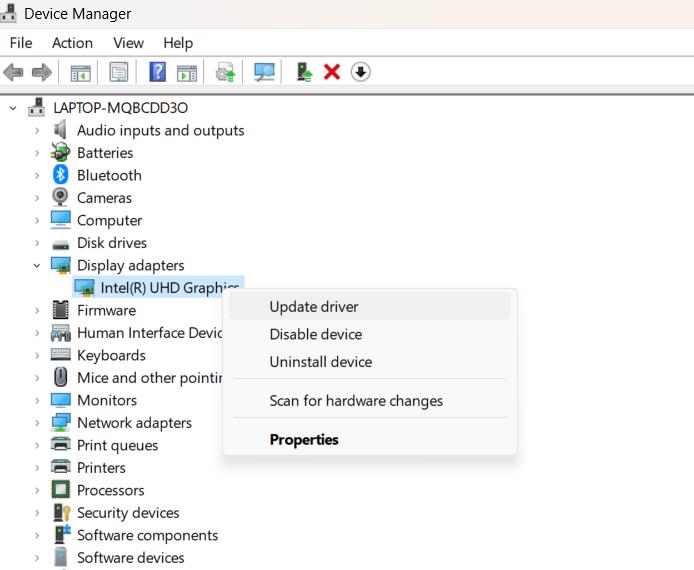 device manager