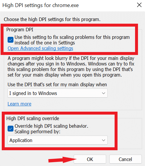 fix scaling problem for this program