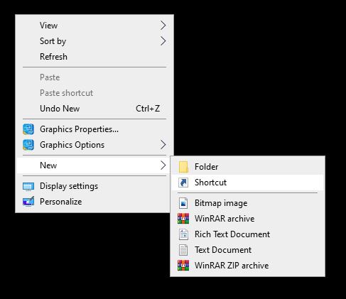 shortcut