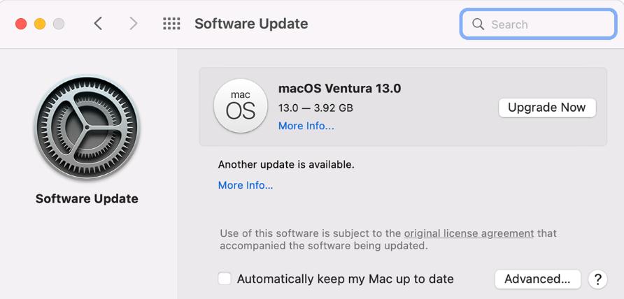 software update