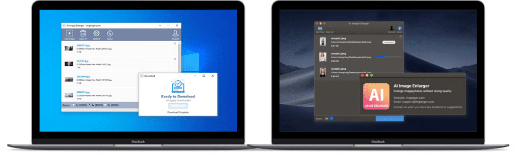 AI Image Enlarger