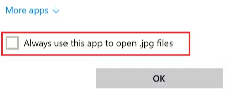 Always use this app to open files