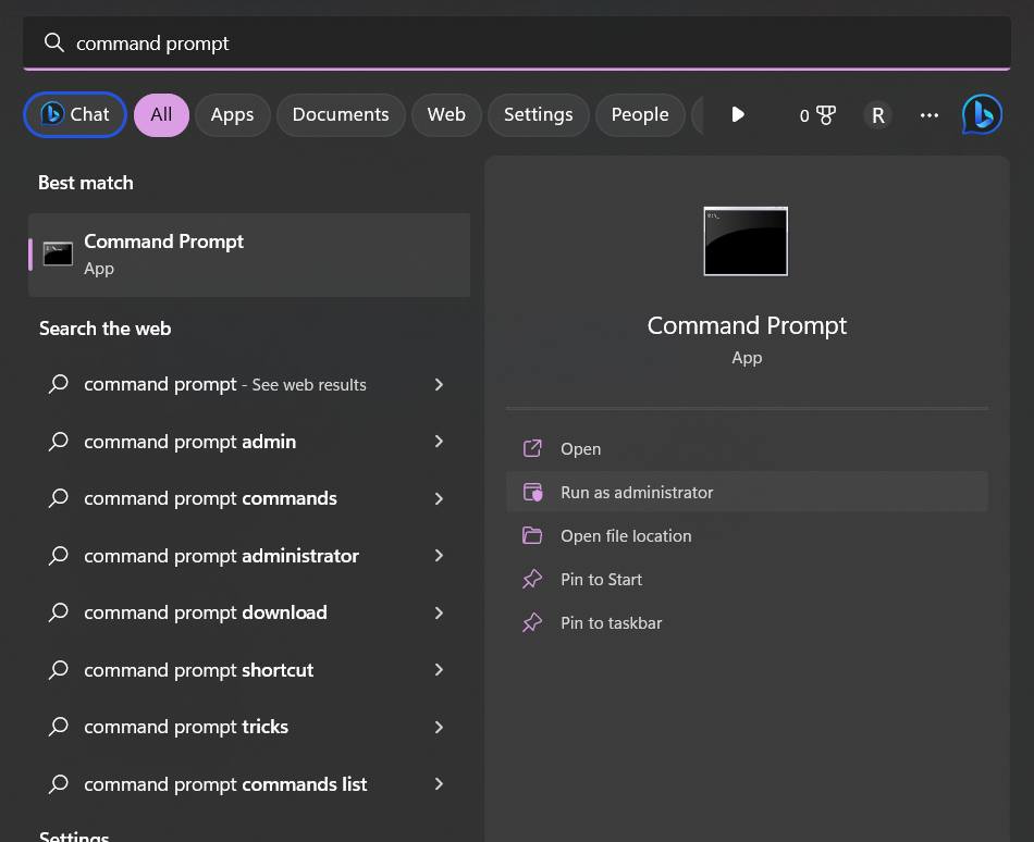 Command Prompt