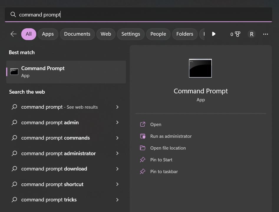 Command Prompt