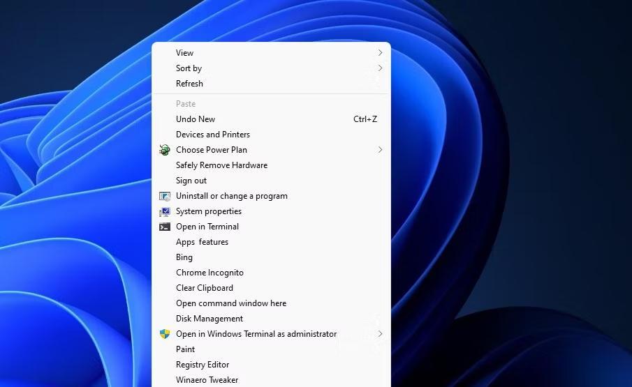Context Menu Shortcut