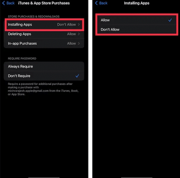 Installing Apps
