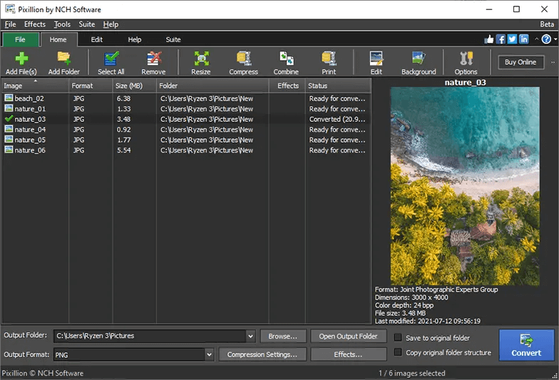 Pixillion Image Converter