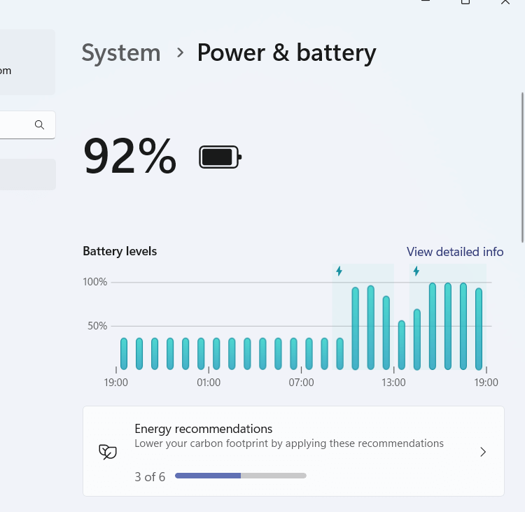Power & battery