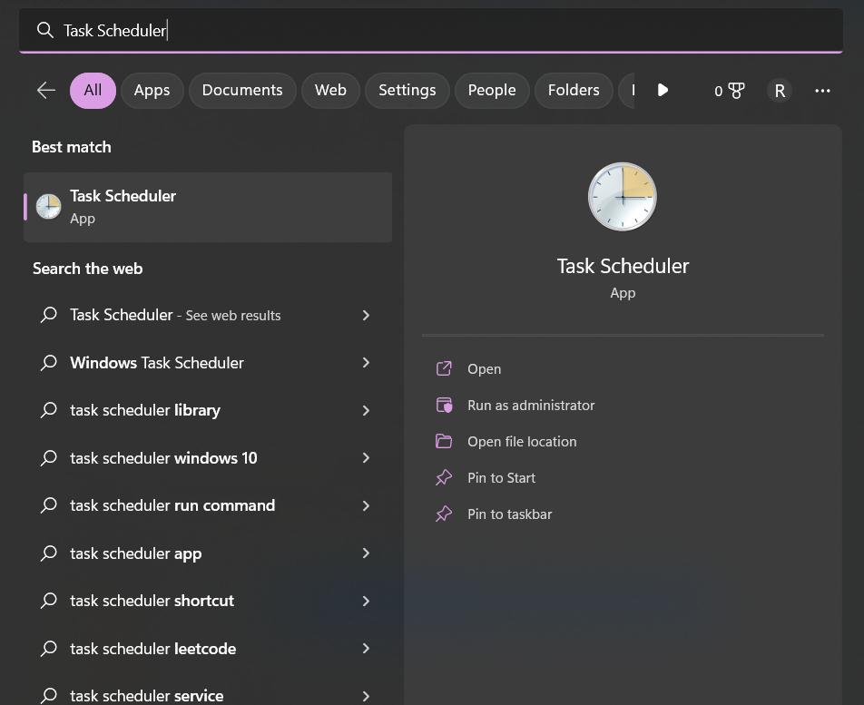 Task Scheduler