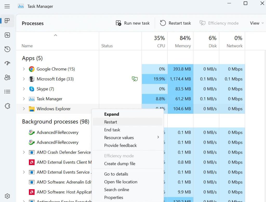 Task manager