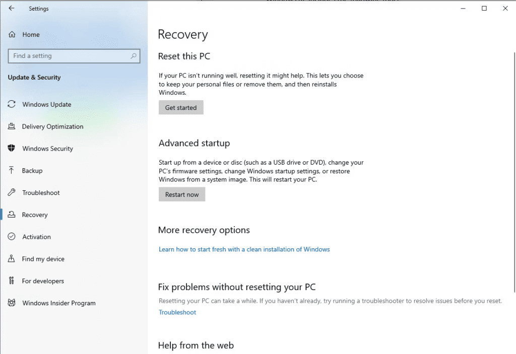 Update And Security