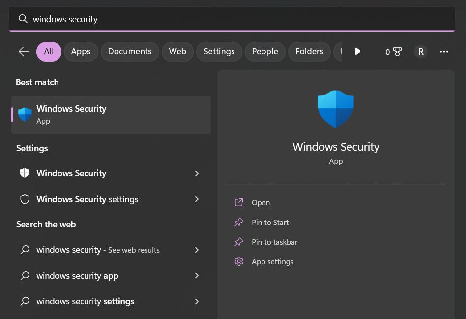 Windows Security