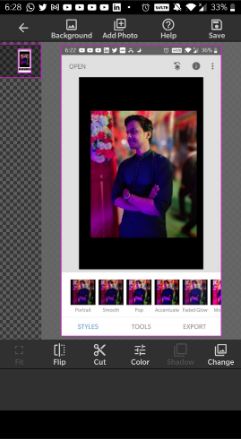 photo layers