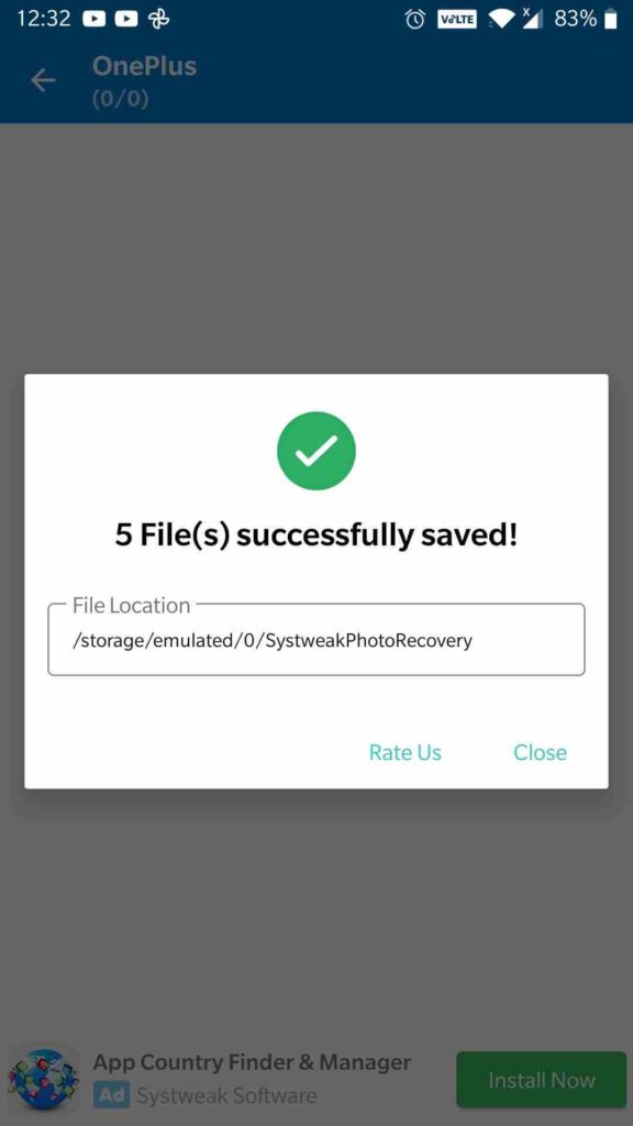 recovered photos