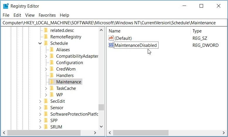 registry editor