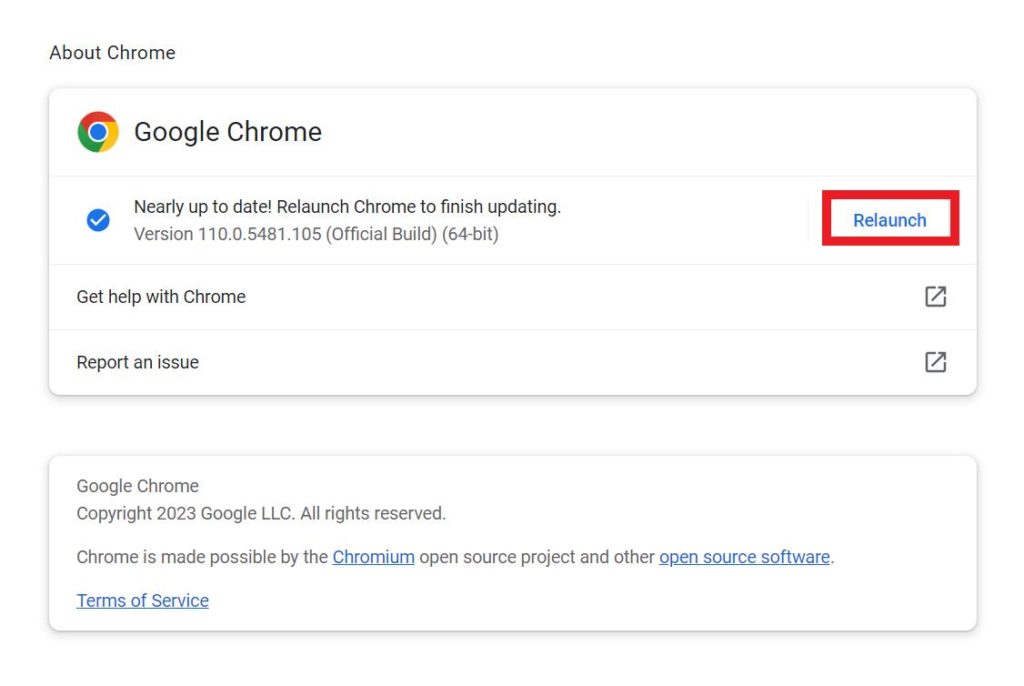 About Google chrome