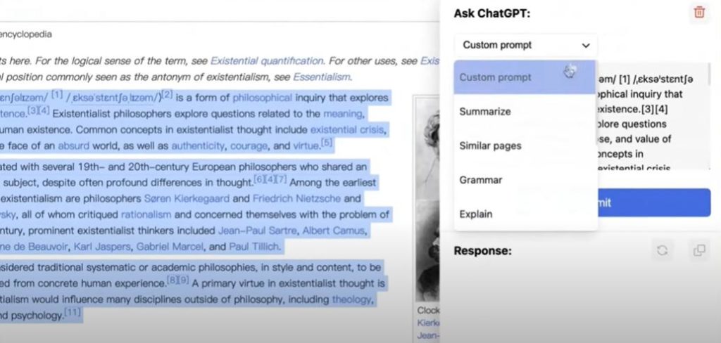 ChatGPT Sidebar