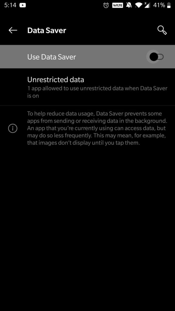 Data Saver