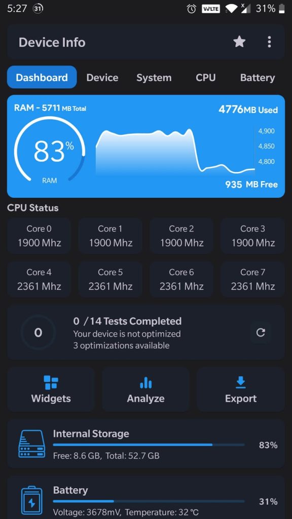 Device Info