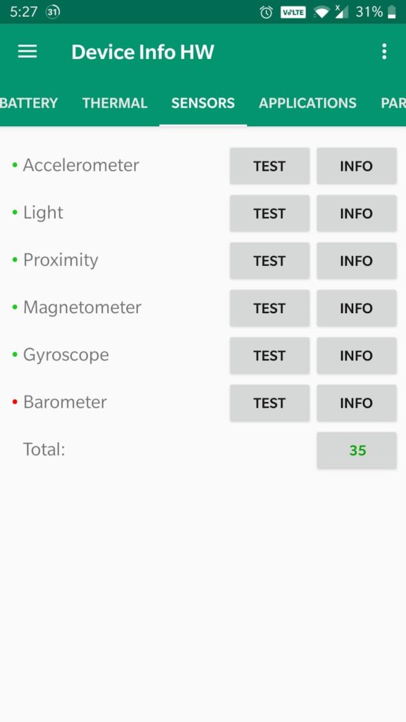 Device Info HW