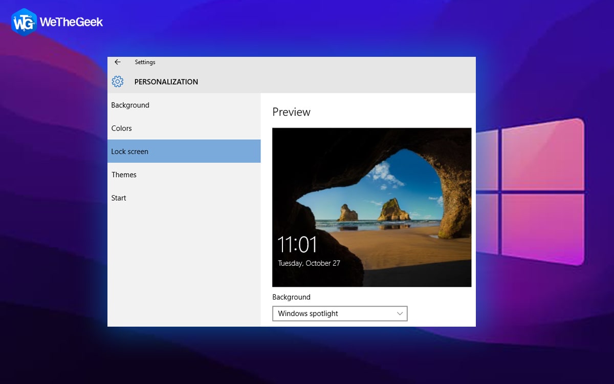 How To Change The Windows Spotlight Picture