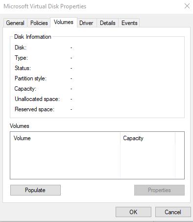 Microsoft virtual properties
